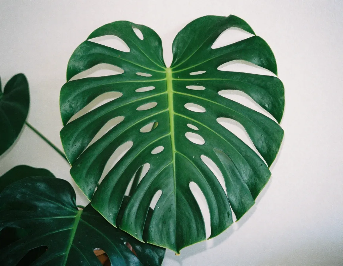 Monstera Deliciosa tropical indoor plant