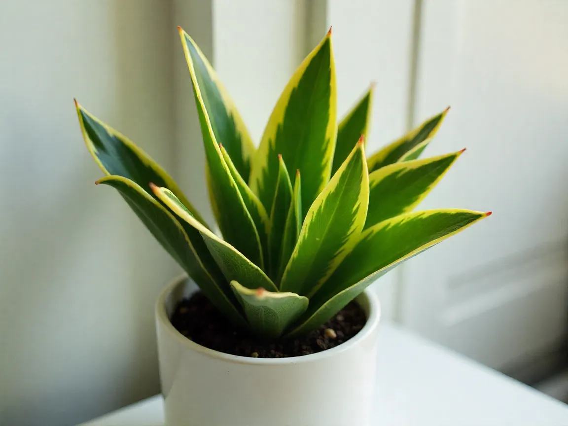 Snake Plant low-maintenance indoor plant